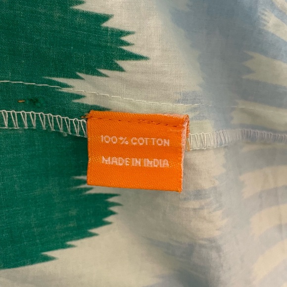 Oliphant Tuckernuck Tiered Hem V-Neck Maxi Midi Flutter Sleeve Dress Size Medium - Picture 7 of 11